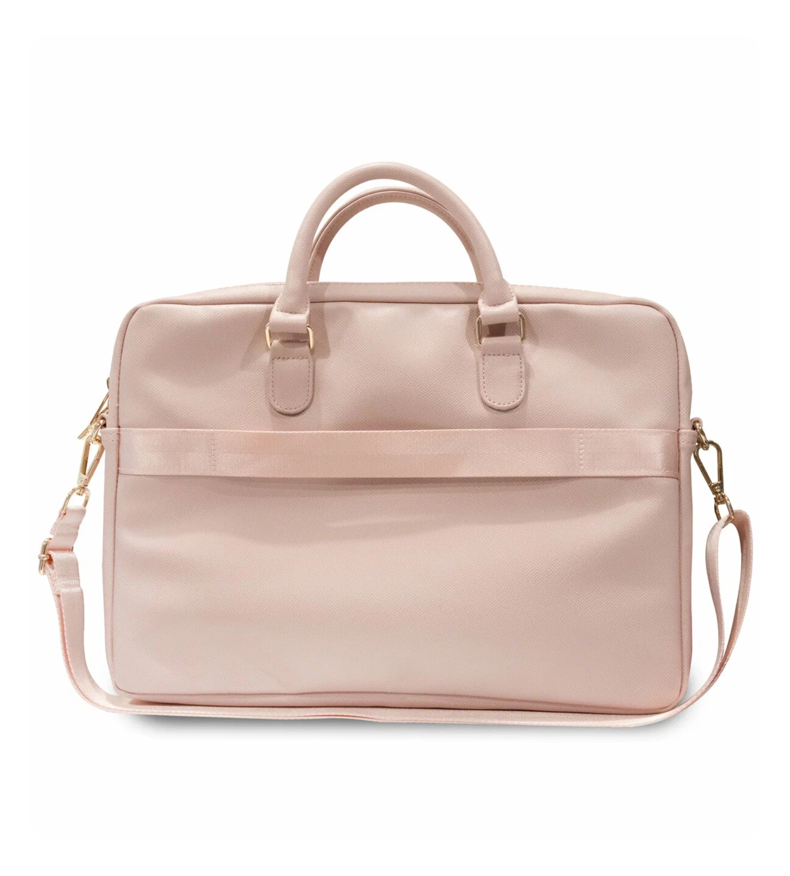 Guess для MacBook 15"/16" PU Grained leather Bag 4G, Розовый