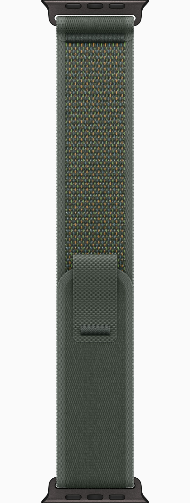 Apple Watch Ultra 2, 2024, GPS, 49 мм, корпус из черного титана, ремешок Trail зеленого цвета