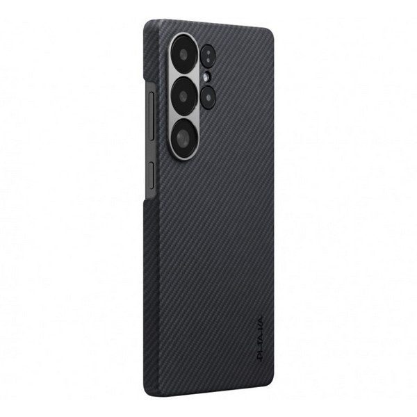 Чехол Pitaka MagEZ Case 4 Ultra-Slim Samsung S25 Ultra, Черный/серый
