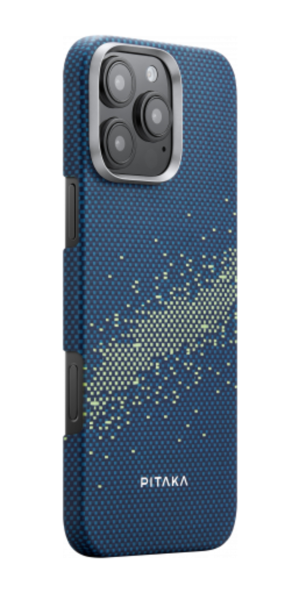 Чехол PITAKA StarPeak Tactile Women для iPhone 16 Pro, Млечный Путь
