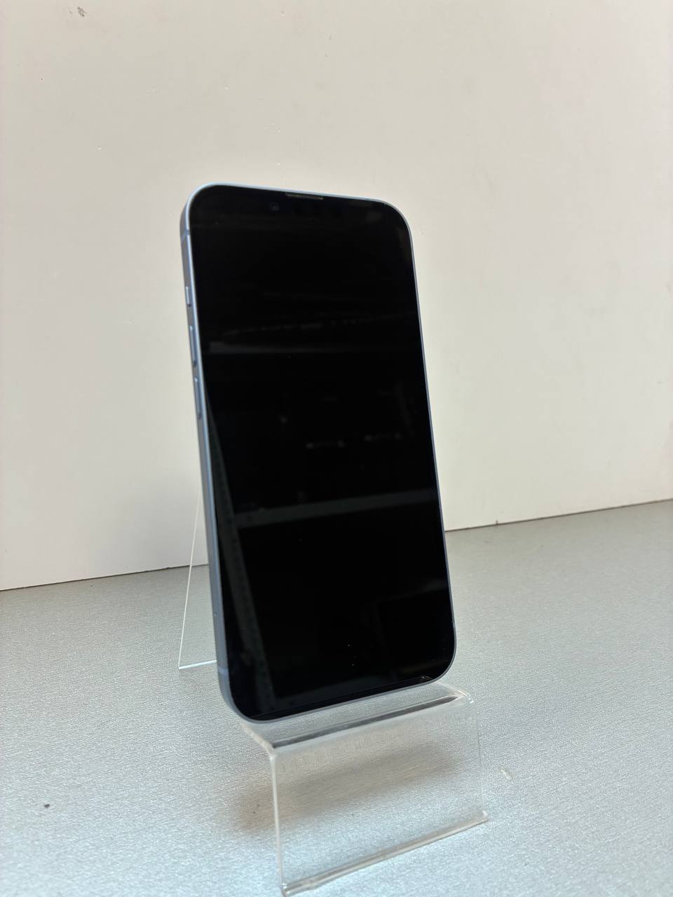 iPhone 14 128Гб, (1 Sim + eSIM / 77%), Голубой - БУ . . + +