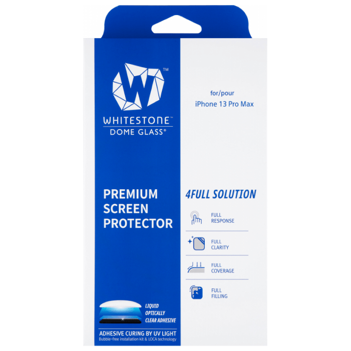 Защитное стекло Whitestone Dome Glass для Apple iPhone 13 Pro Max