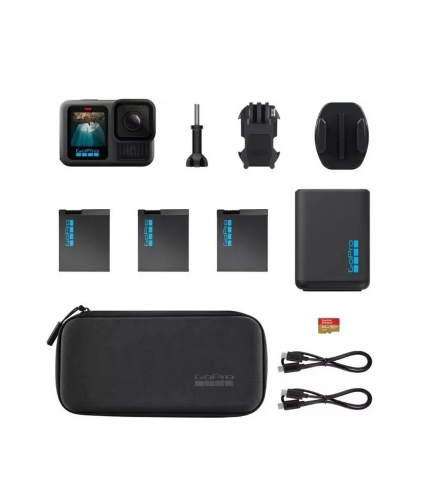 Экшн-камера GoPro Hero 13 Black Extended Power Bundle в Краснодаре