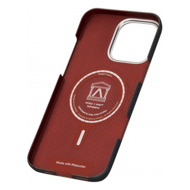 Чехол PITAKA Aries Tactile Woven для iPhone 16 Pro, Никакой Проблемы