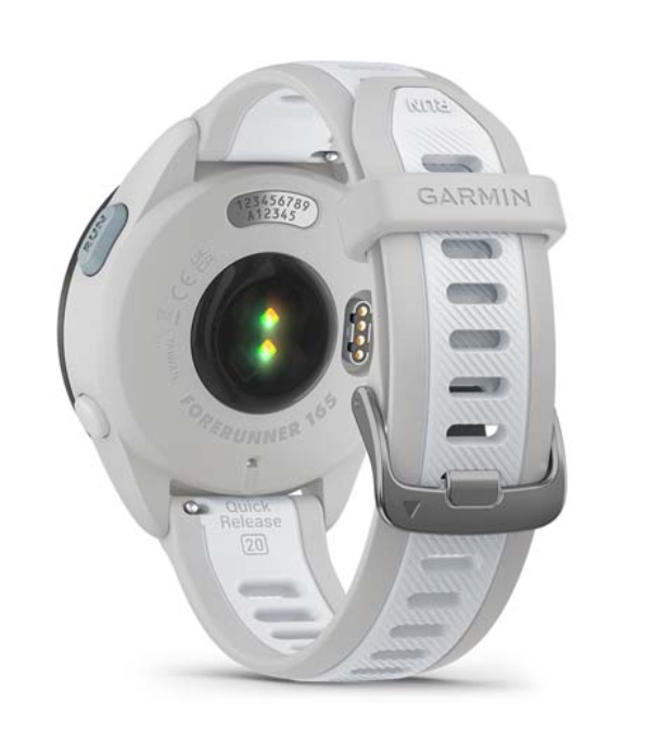 Garmin ForeRunner 165, Серо-белые