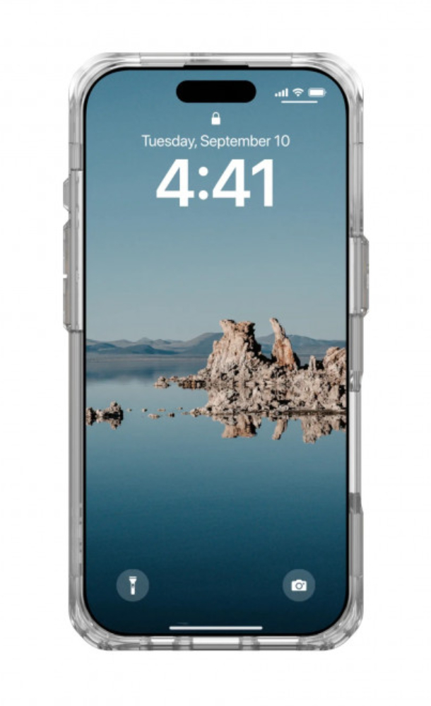 Чехол с поддержкой MAGSAFE Uag Plyo для iPhone 16 Pro, ПрозрачныйЗолото