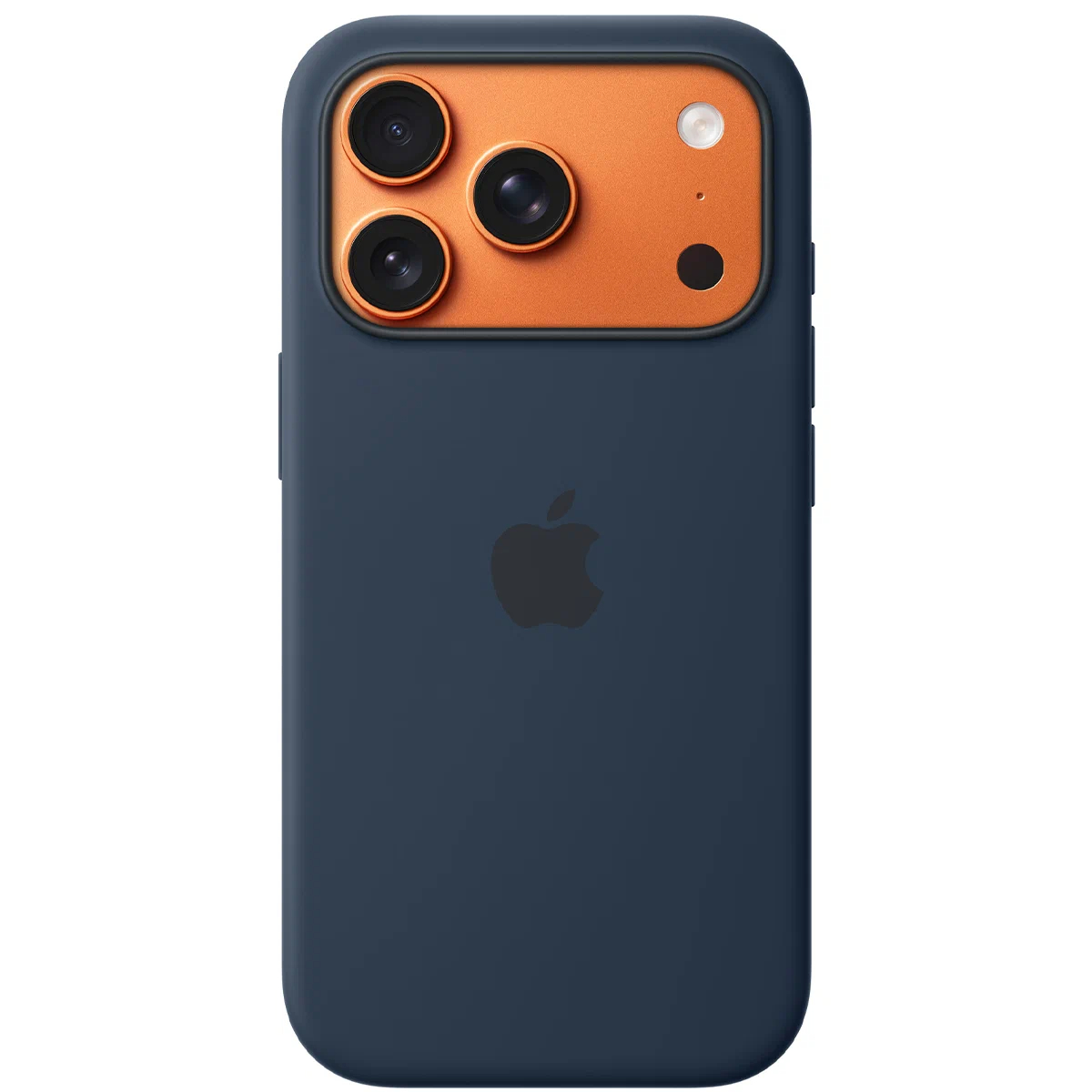 Чехол Silicone Case iPhone 17 Pro Max, Синий