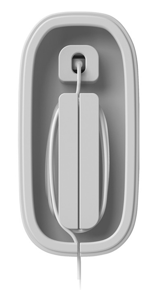 стенд для Apple Magic Mouse Uniq NOVA, Силикон charging dock Light, Серый