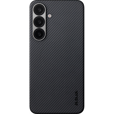 Чехол Pitaka MagEZ Case 4 Ultra-Slim Samsung S25, Черный/серый