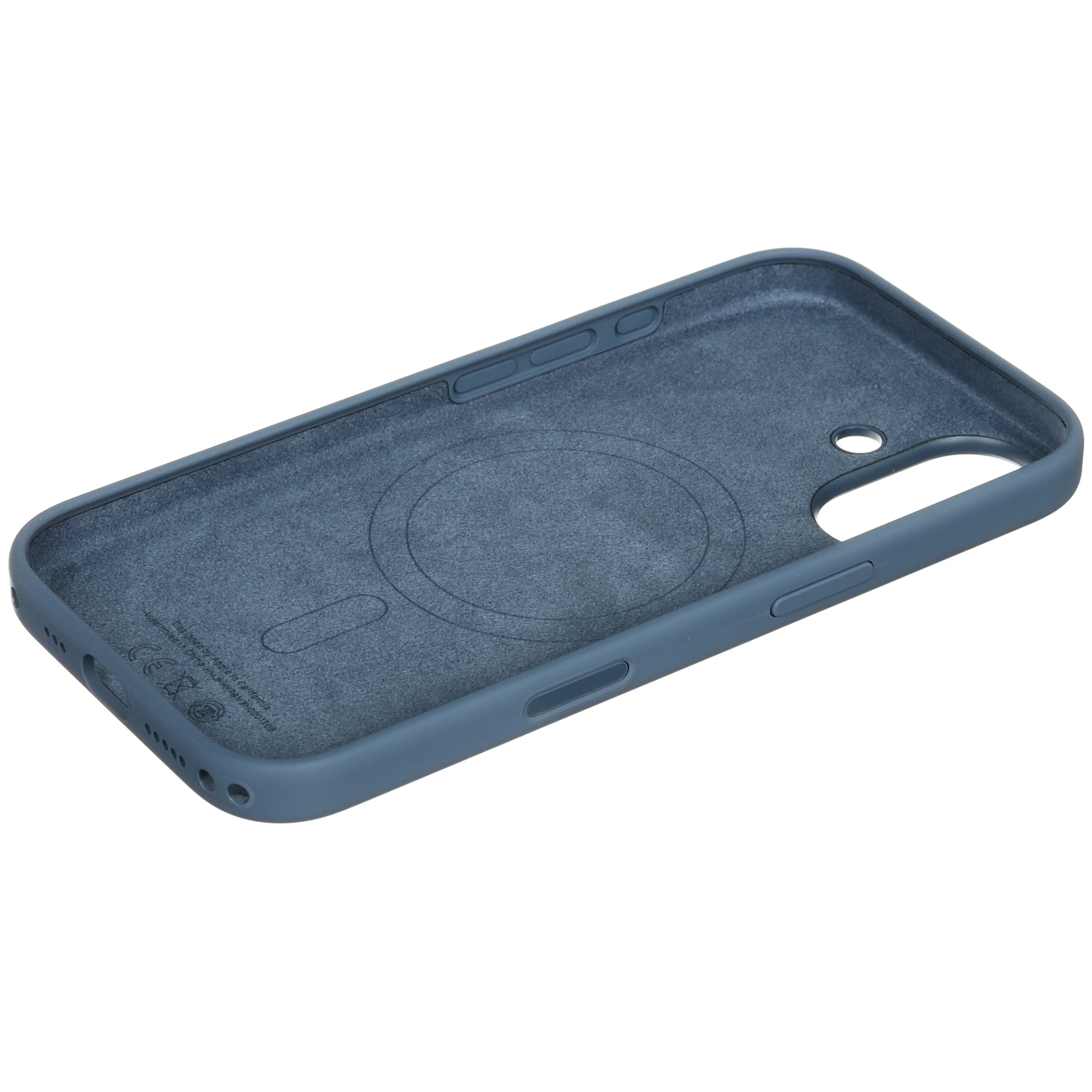 Чехол Silicone Case iPhone 17, Синий