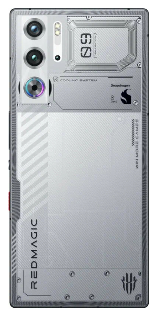 Nubia Red Magic 9 Pro 12/256Гб, Серебристый