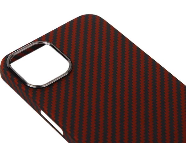 Чехол K-DOO MagSafe Кевлар для iPhone 15 Pro Max, Красный