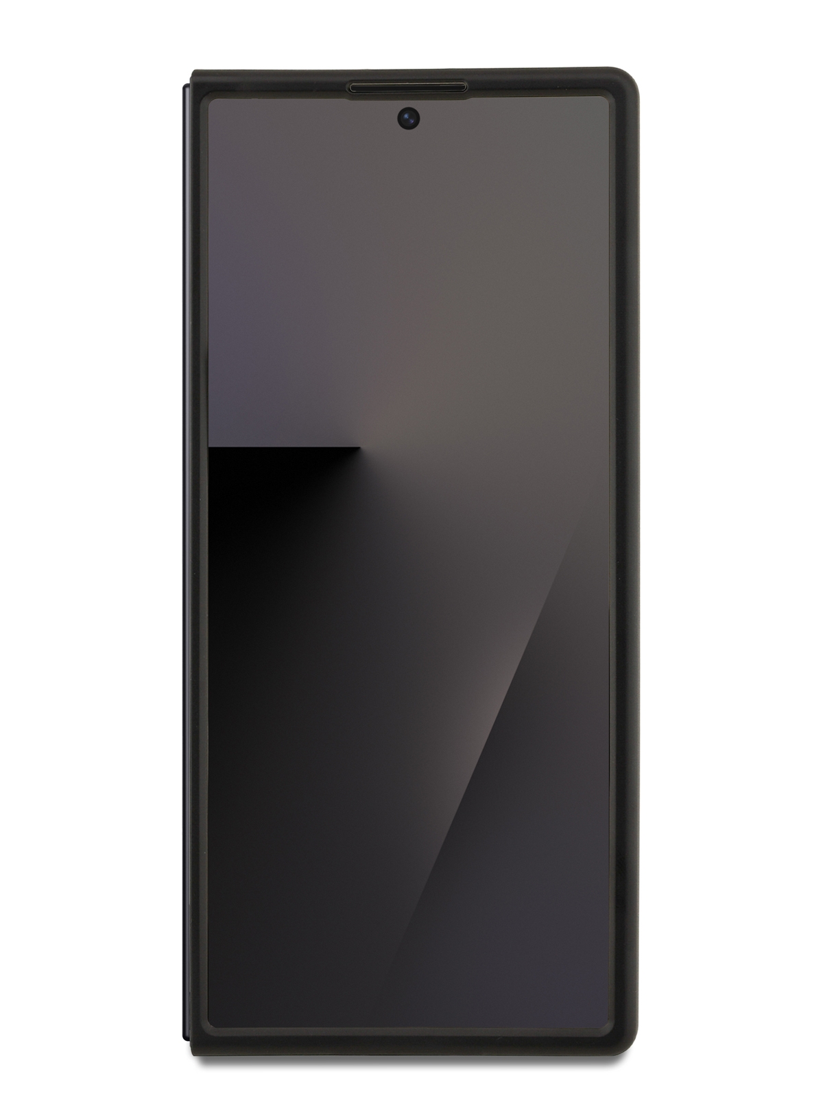 Чехол Lagerfeld для Galaxy Z Fold7 PU NFT Karl&Choup heads Metal pin and Camera Hard Black (MagSafe), Черный