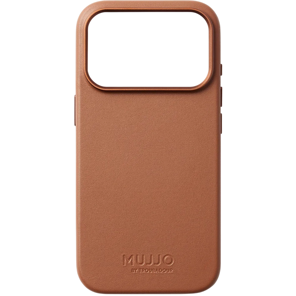 Чехол Mujjo Leather для iPhone 17 Pro Max, Песочный