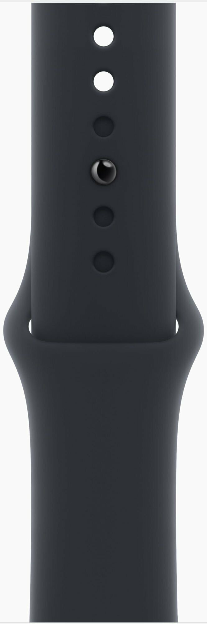 Apple Watch SE 2023, 40 мм, корпус из алюминия цвета «темная ночь», спортивный ремешок цвета «темная ночь» S/M, MR9X3