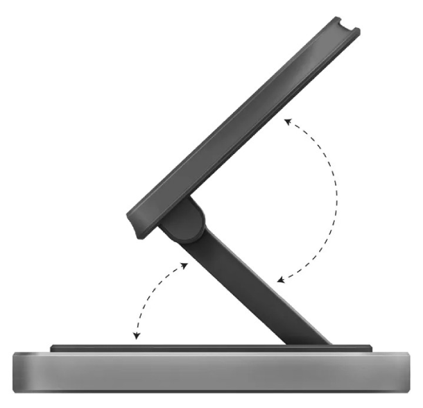 EnergEA 3 в 1 Bazic GoMag Station (with Apple watch charger) 15W, Серая