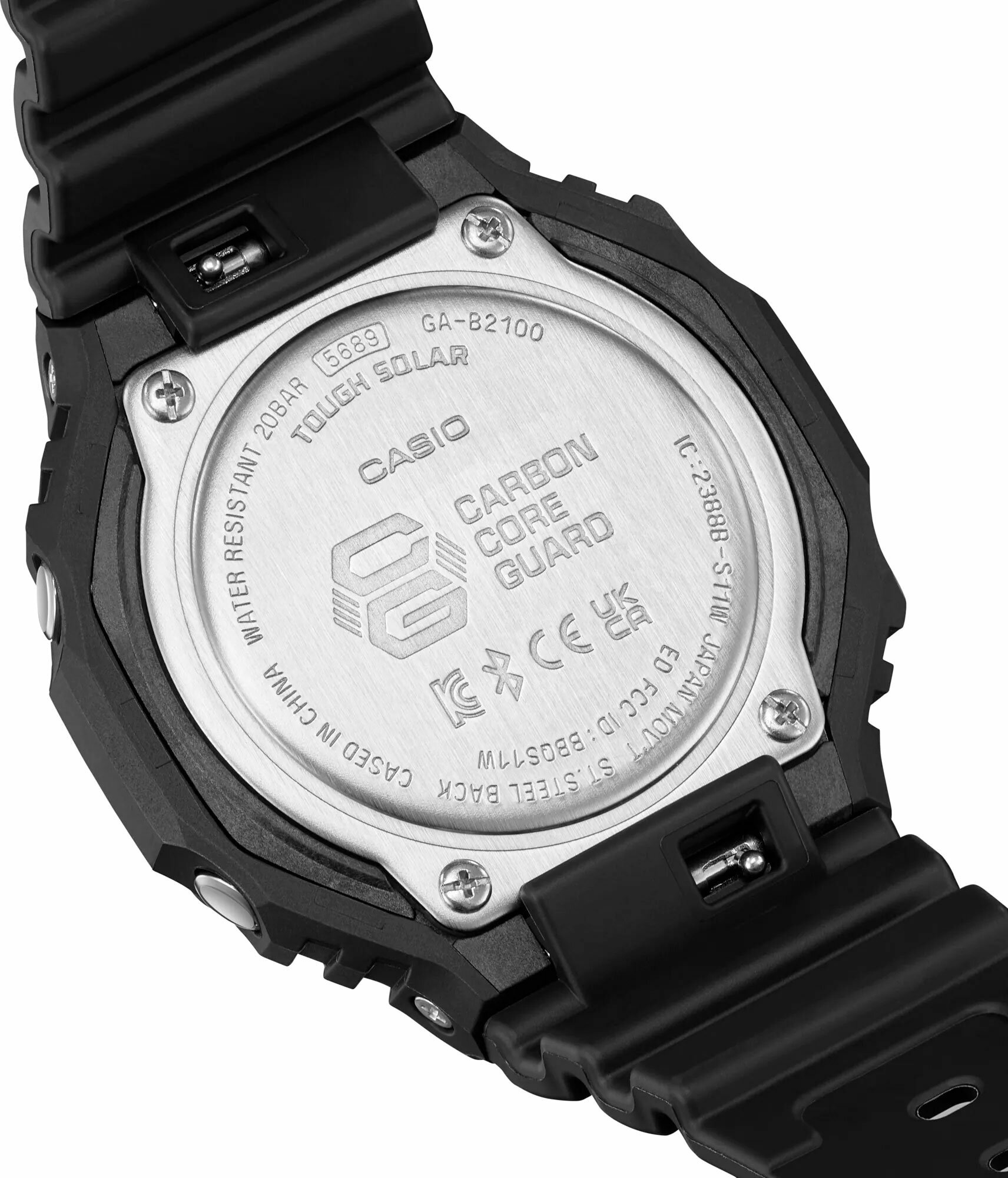 CASIO G-Shock GA-B2100BNR-1A, Черно-Красные