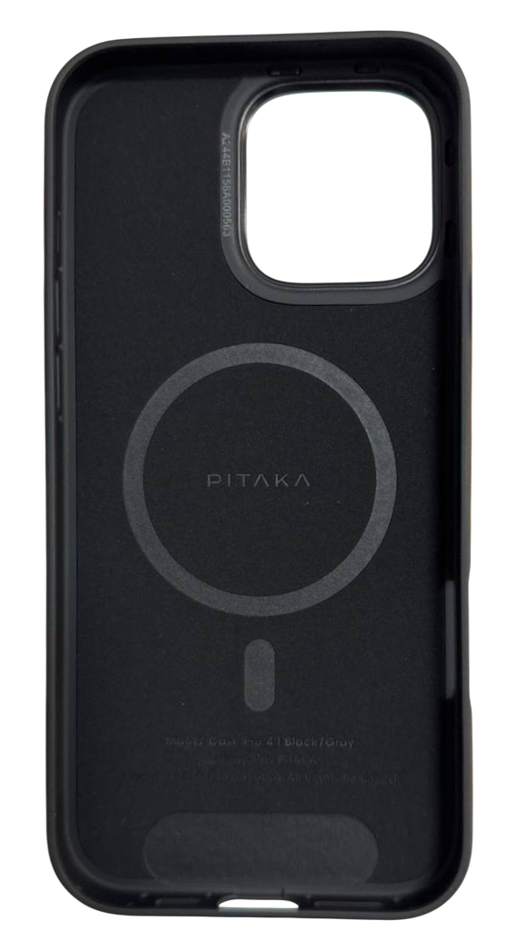 Противоударный чехол Pitaka Military-Grade Protective Case для iPhone 16 Pro, черный