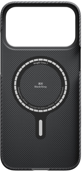 Чехол Pitaka Ultra-Slim Case для iPhone 17 Pro, Черный