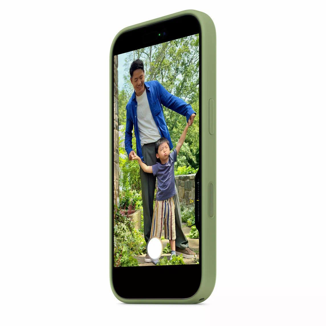 Чехол Apple для iPhone 17 Silicone Case с MagSafe, Зеленый