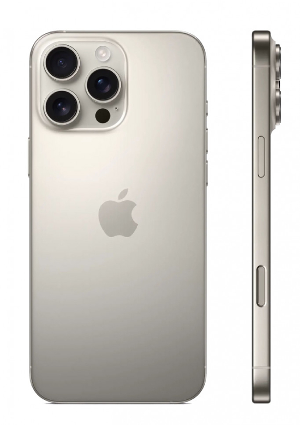 iPhone 16 Pro Max 1Тб (1 sim + eSIM / Царапинка на экране) Натуральный титан - Б/У