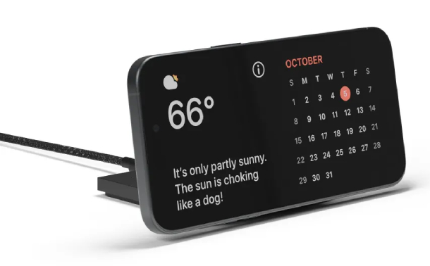 Native Union Rise Solo Qi2 Wireless Charger, Черный