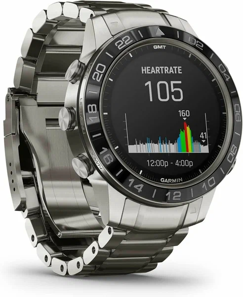 Garmin MARQ Aviator (Gen 2), Серебристый