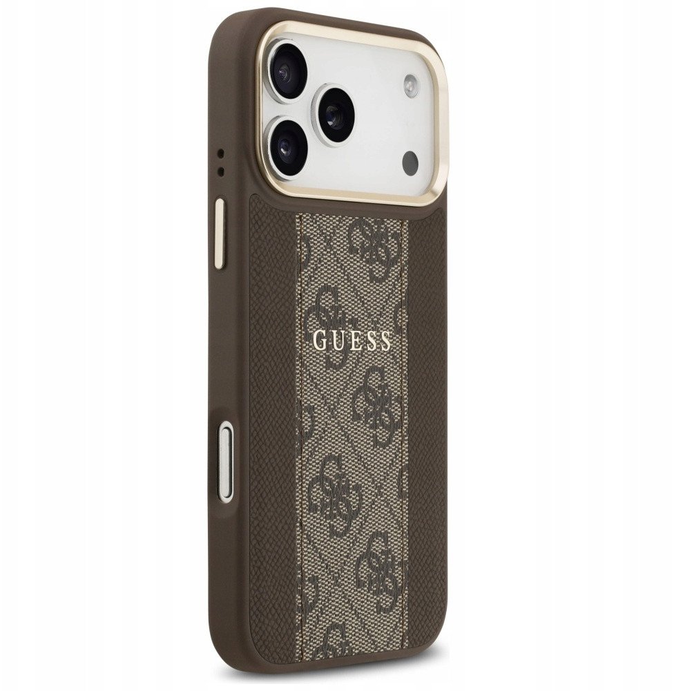 Чехол Guess iPhone 17 Pro Max, MagSafe, Коричневый