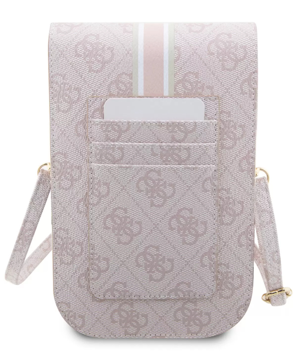 Guess для смартфонов сумка Wallet Bag 4G Stripes, Розовый