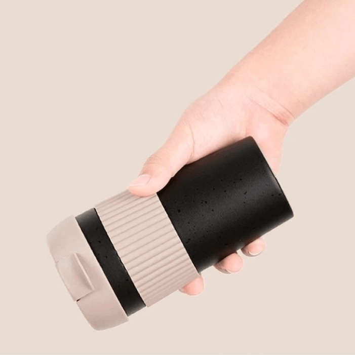 Термокружка Xiaomi Kiss Kiss Fish Rainbow 490ml, Серый/Черный