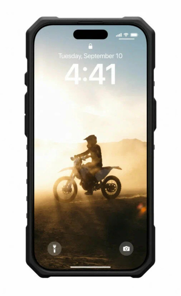 Чехол с поддержкой MAGSAFE Uag Pathfinder Clear для iPhone 16 Pro, Тонированный