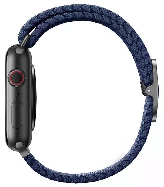 Ремешок Uniq для Apple Watch 42/41/40 мм ASPEN Strap Braided, Голубой