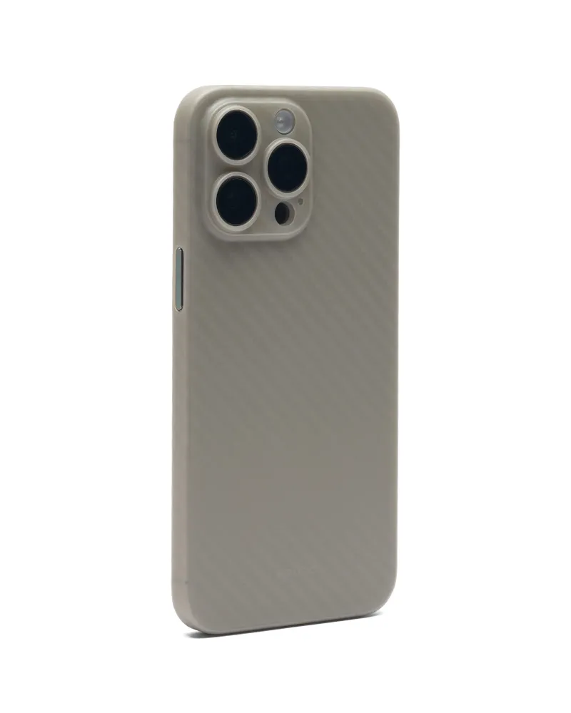 Чехол K-DOO Air Carbon для iPhone 15 Pro Max, Серый