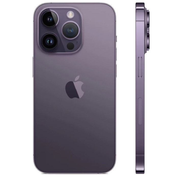 Apple iPhone 14 Pro Max 128Гб, SIM + eSIM, Темно-фиолетовый