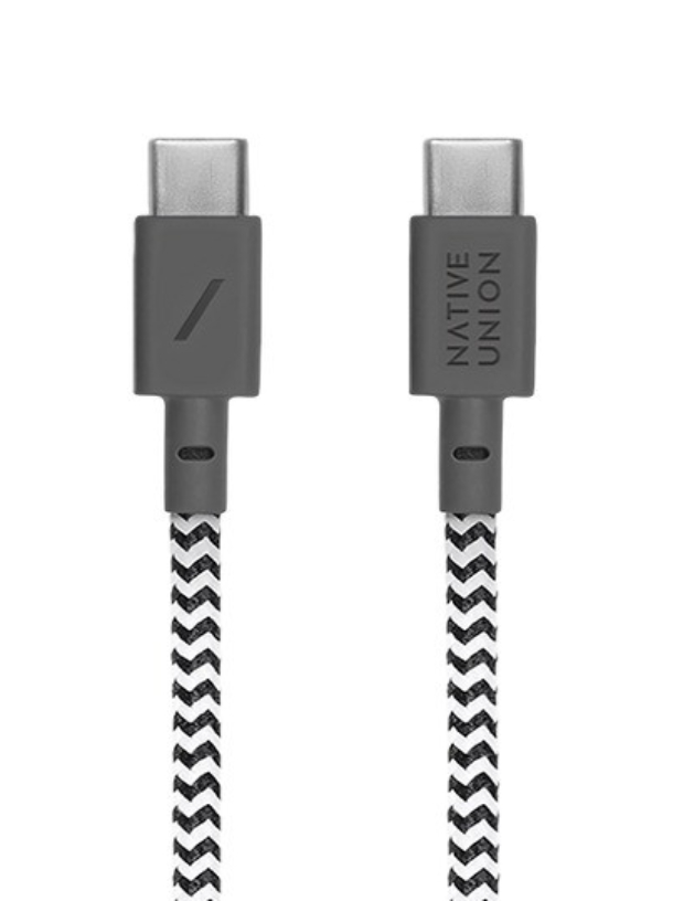 Native Union BELT CABLE, USB-A/USB-C 1,2м, Зебра