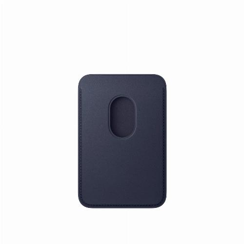 Чехол-бумажник Apple для iPhone FineWoven Wallet MagSafe, Темно-синий