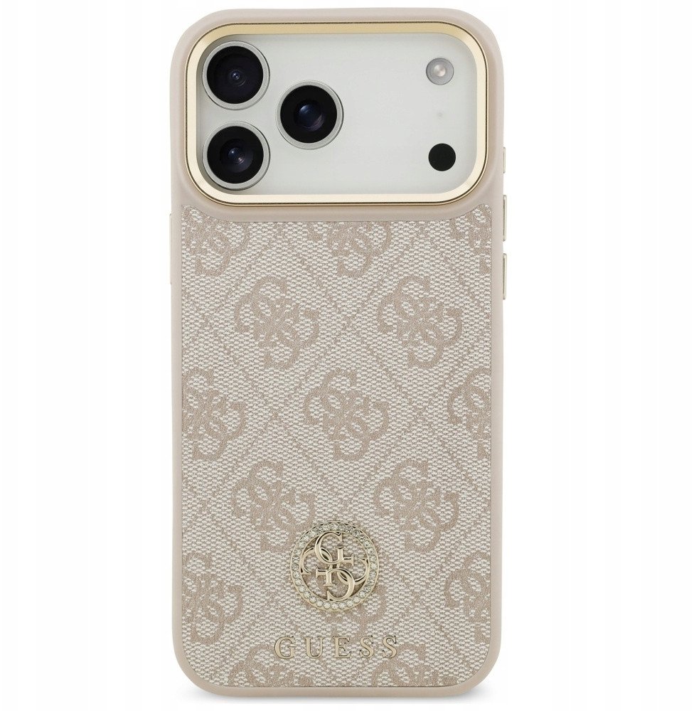 Чехол Guess iPhone 17 Pro Max, MagSafe, Розовый