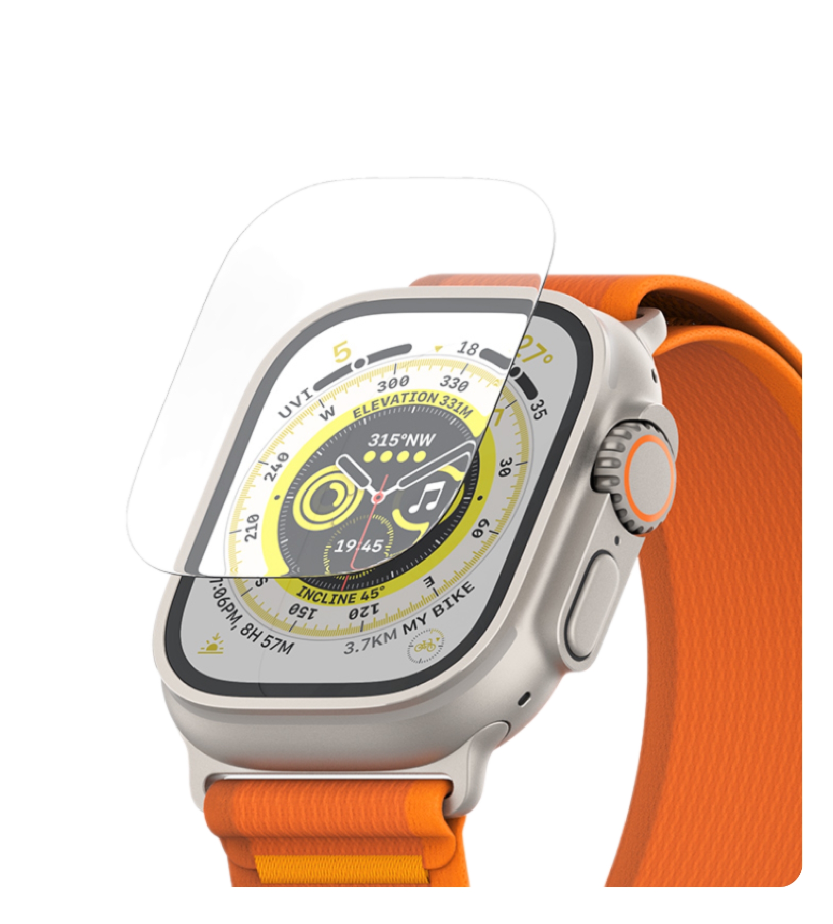 Защитное стекло Keephone на Apple Watch 49 мм