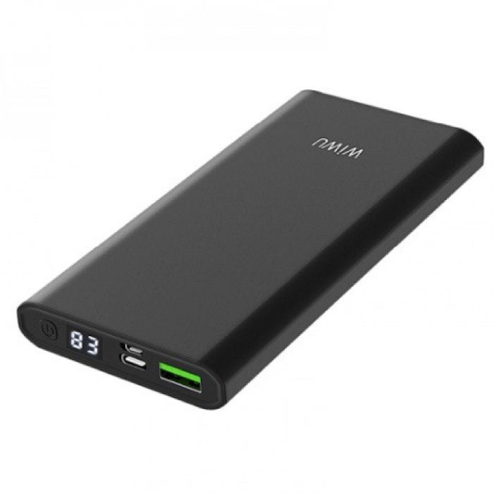 Power Bank WiWU W06, 10000 мА·ч, Черный