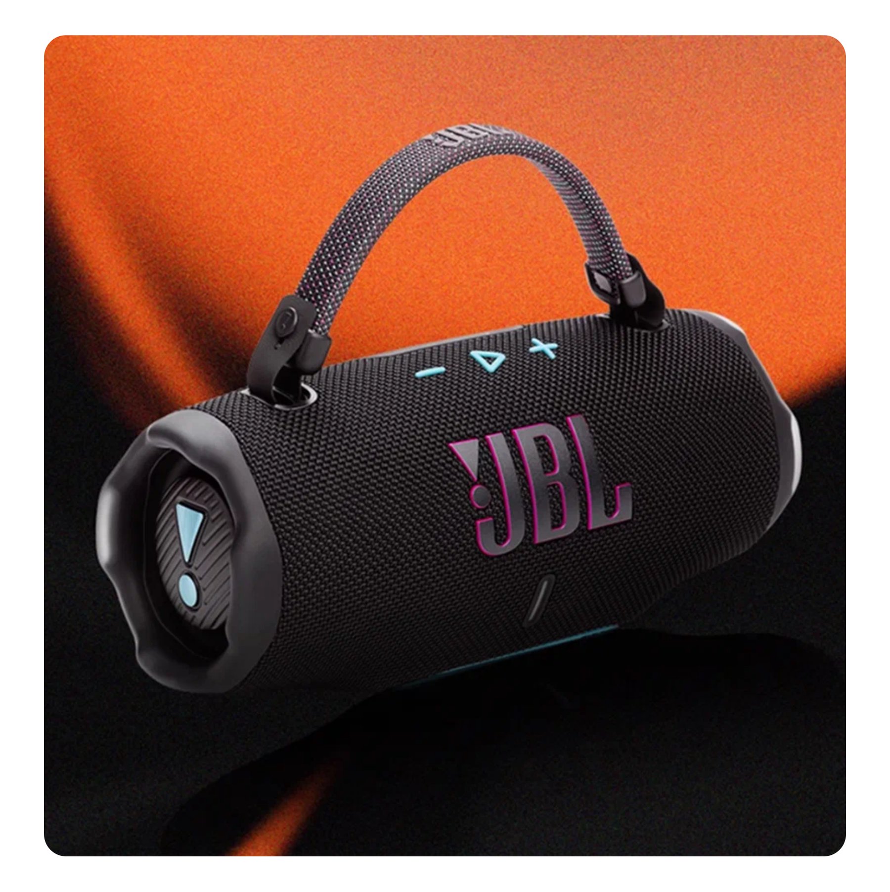 JBL Charge 6, Черно-оранжевый