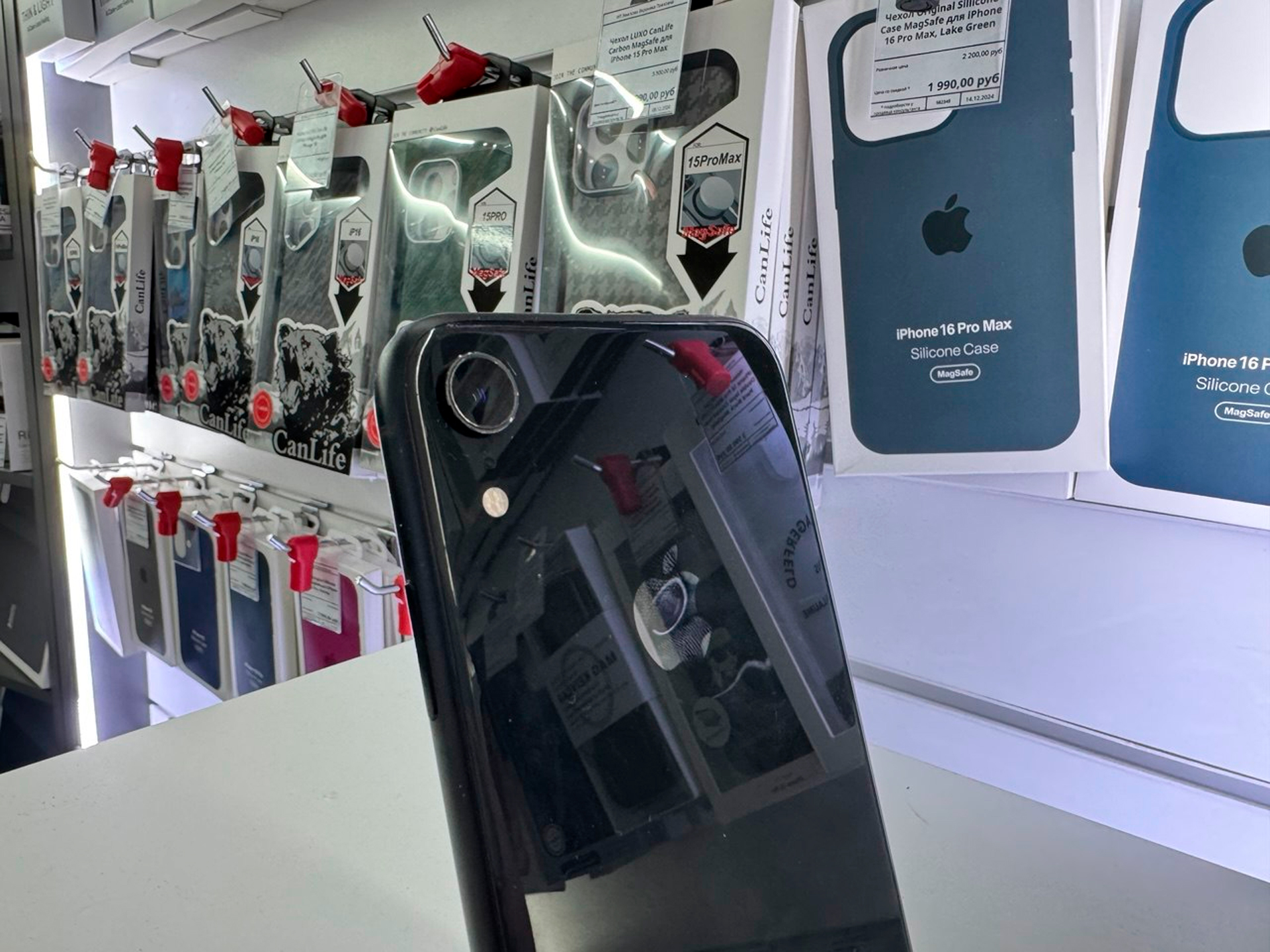 iPhone Xr 64Гб Черный (78%) RU - БУ . . +