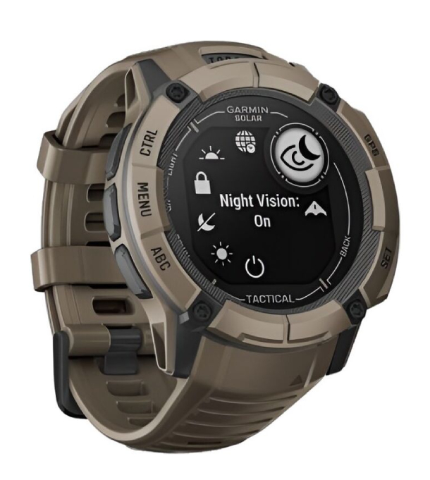 Garmin Instinct 2 Solar, Тактические Кайот-тан