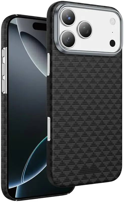 Чехол KeePhone Kevilar Paris для iPhone 17 Pro, Черный