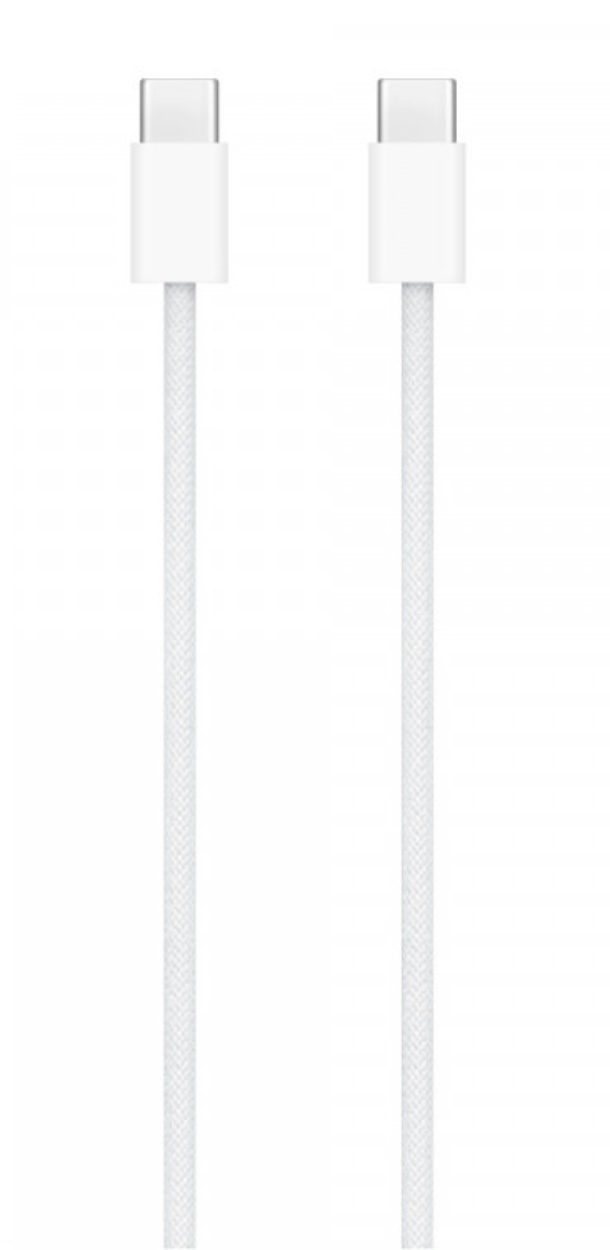 USB-C - USB-C, оригинал, плетеный для 15 Pro Мax
