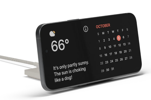 Native Union Rise Solo Qi2 Wireless Charger, Серый