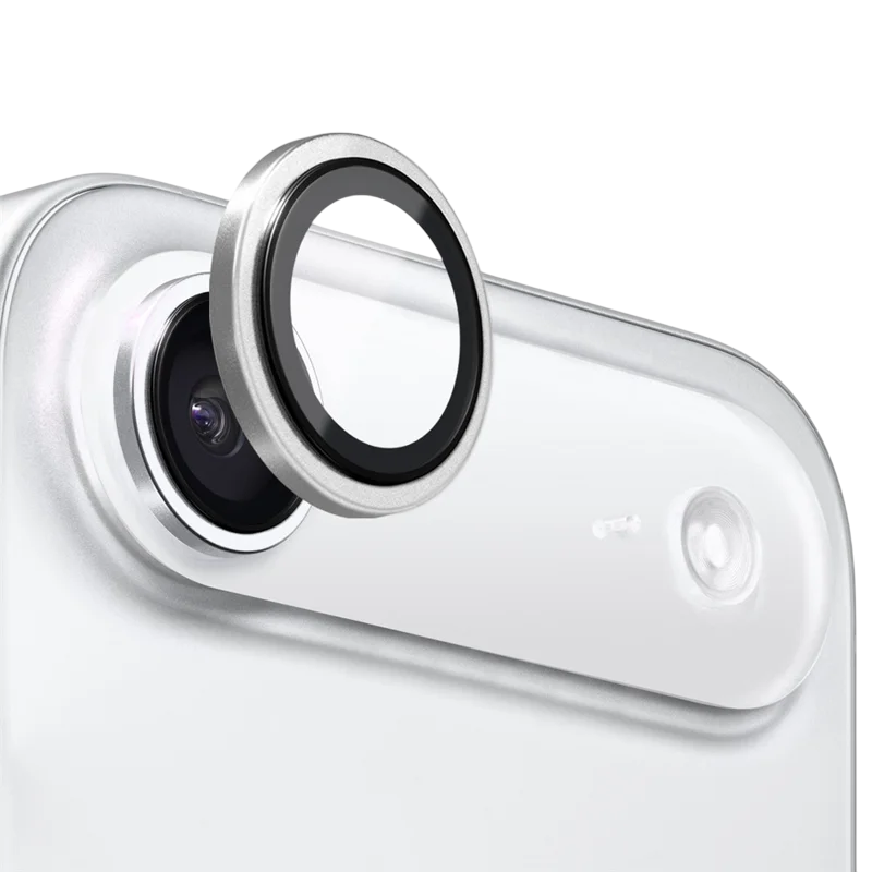 Защитные линзы стекло для объектива камеры SupGlass с антибликовым покрытием SG-31 на камеру iPhone 17 Air, Серебристый