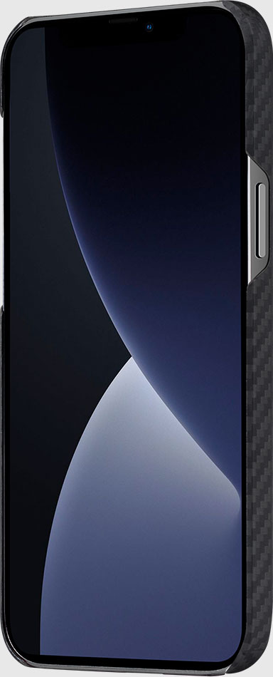 Чехол PITAKKA MagEZ 2 для iPhone 13 Pro, Кевлар, Черно-серый
