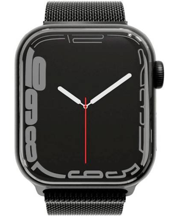Ремешок из нержавеющей стали сетчатый «vlp» для Apple Watch 38/40/41мм, Черный