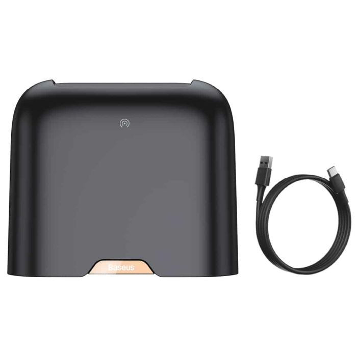 Мусорное Ведро для автомобиля Baseus Smart Cleaner Auto Car Trash Can (Free Trash Bags 2 Rolls/60 Each), Черный