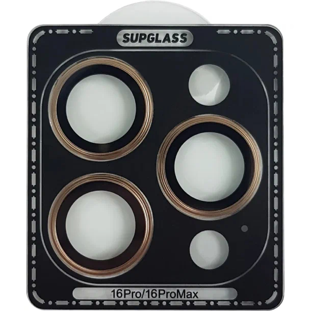 Защитные линзы Keephone Kevlar Lens на камеру iPhone 16 Pro Max, Черный